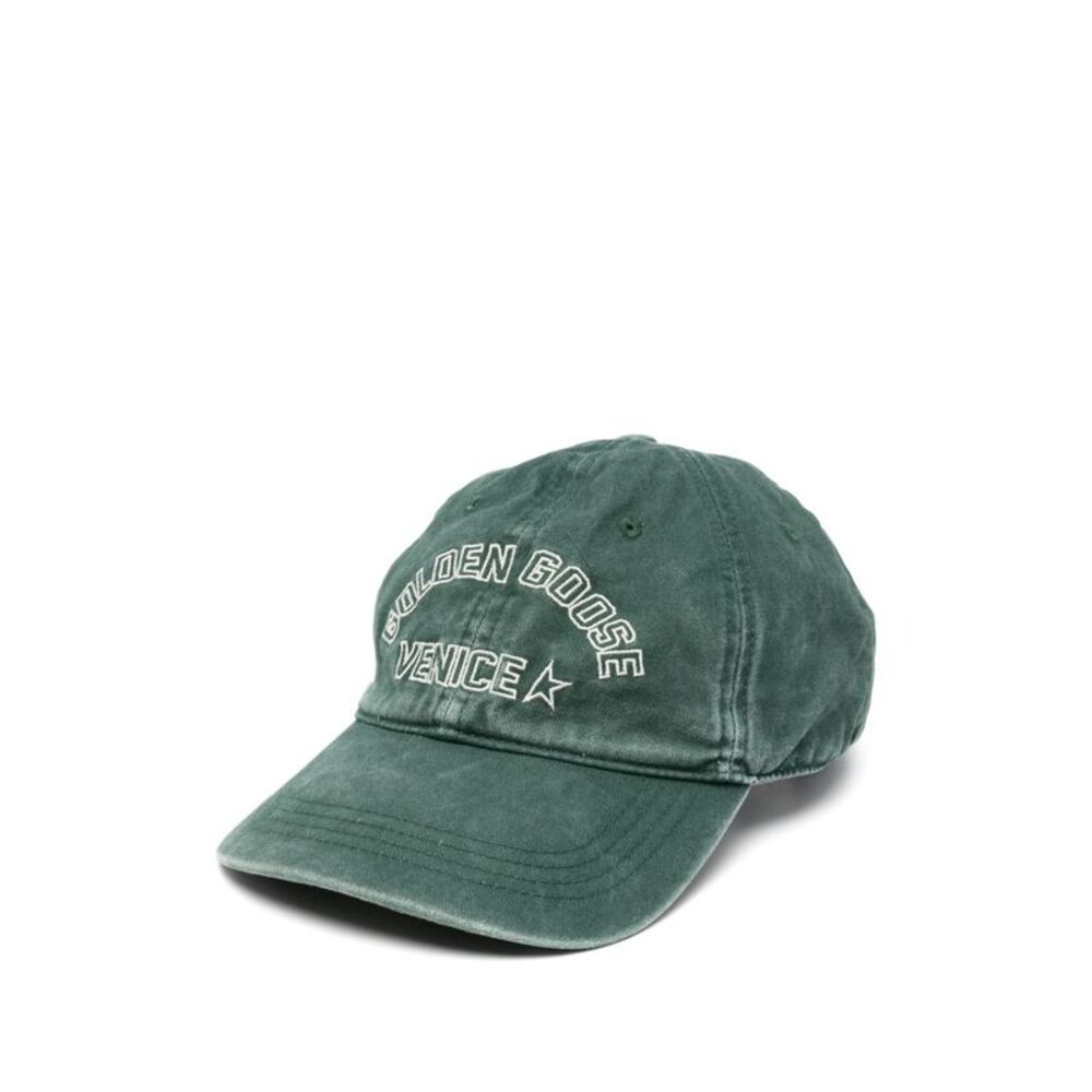 Golden Goose Men Logo Baseball Cap